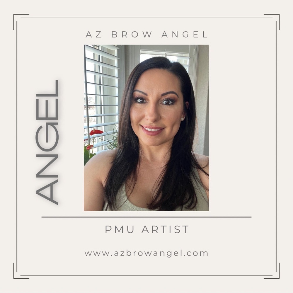 Powder brows PMU